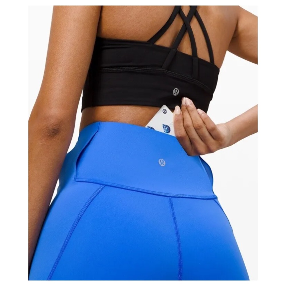 Lululemon Free to Speed High-Rise Tight 25" Size 10 Color Wild Bluebell